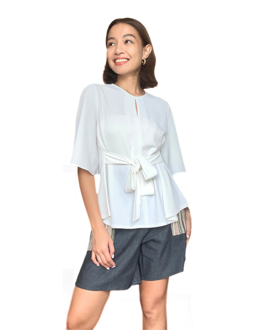 Sage 2-Way Sash Top