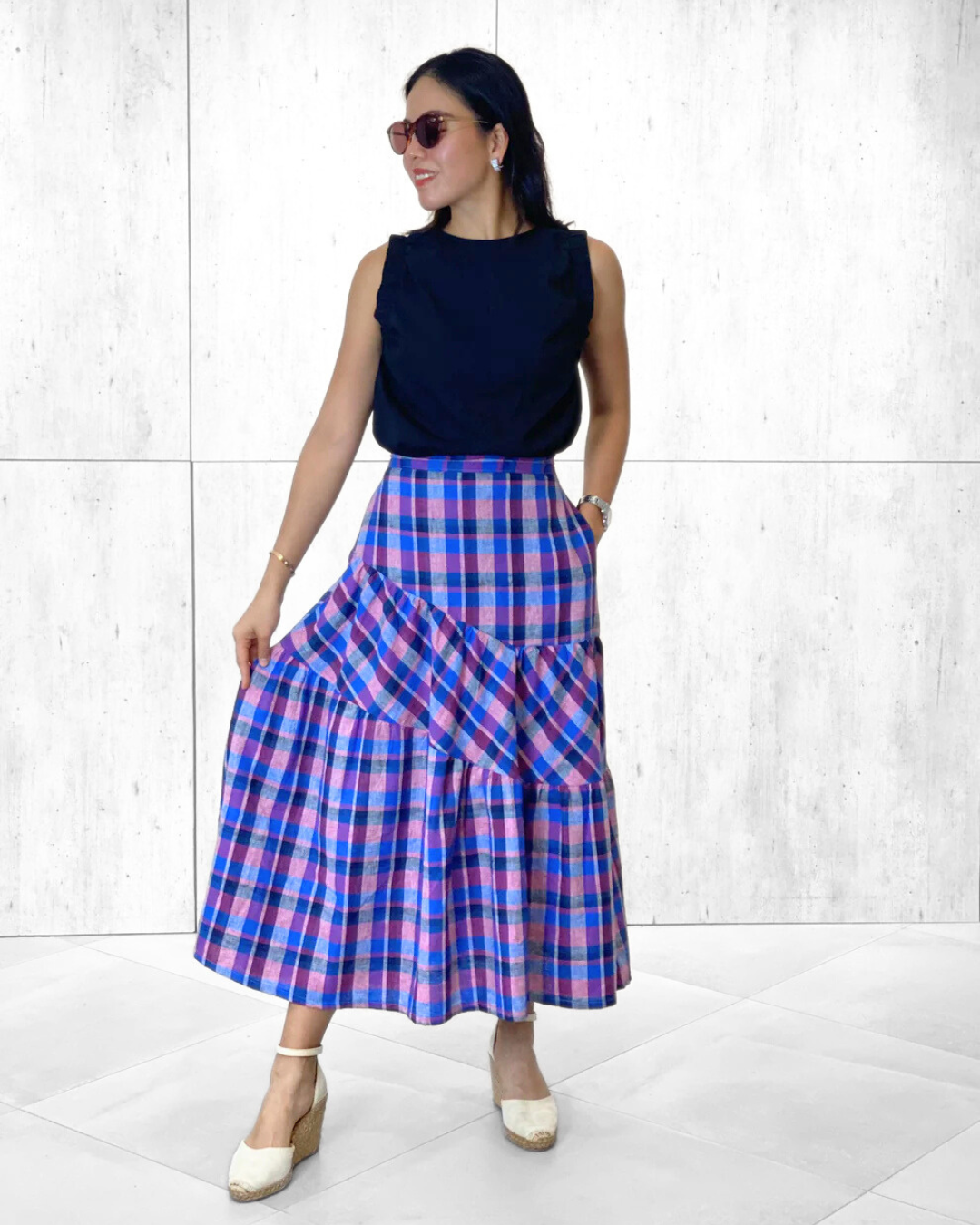 Liana Tiered Skirt