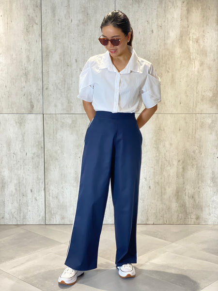 Valentina (Plus Size) Piping Pants
