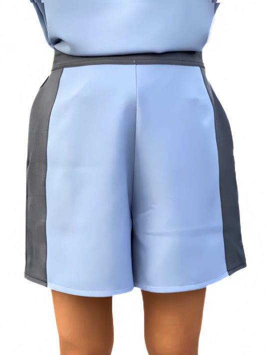 Mikaela Panel Mid-length Shorts