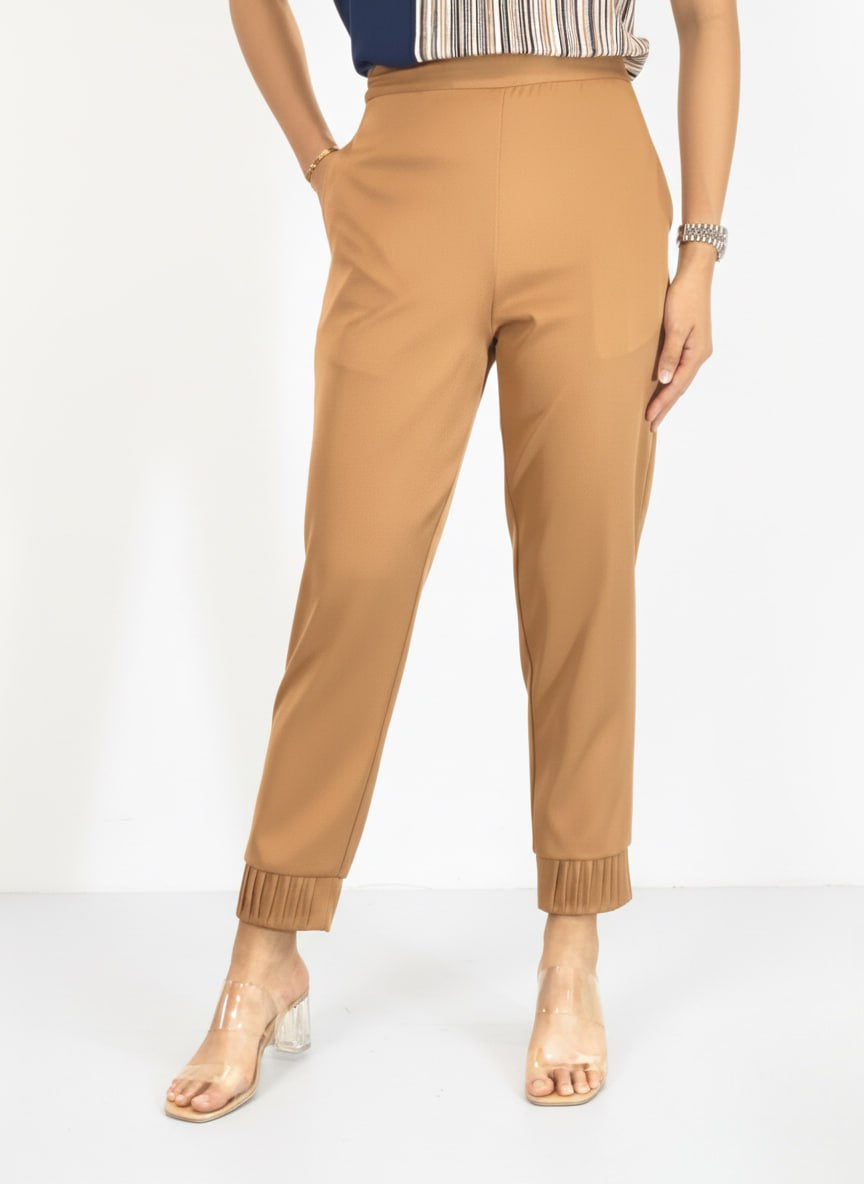 Natalie (Plus Size) Pleated Pants