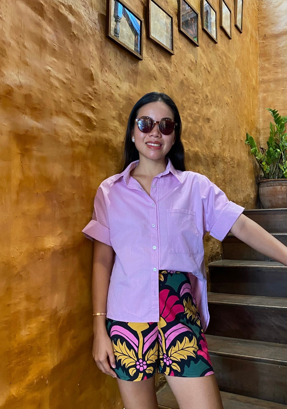 Audrey (Plus Size) Polo Top