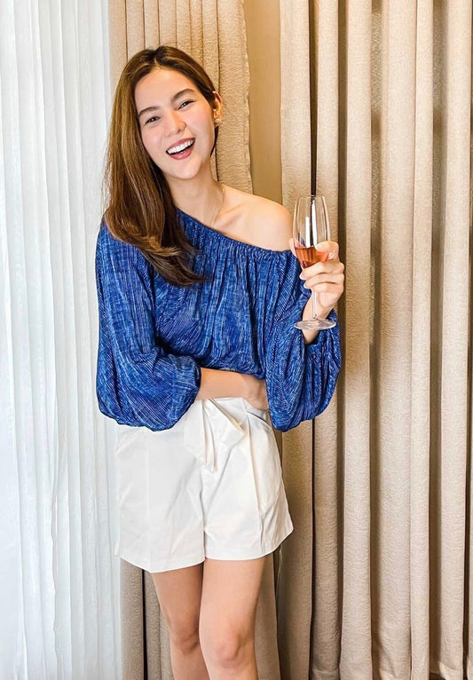 Beverly Multi-Wear Pleated Top