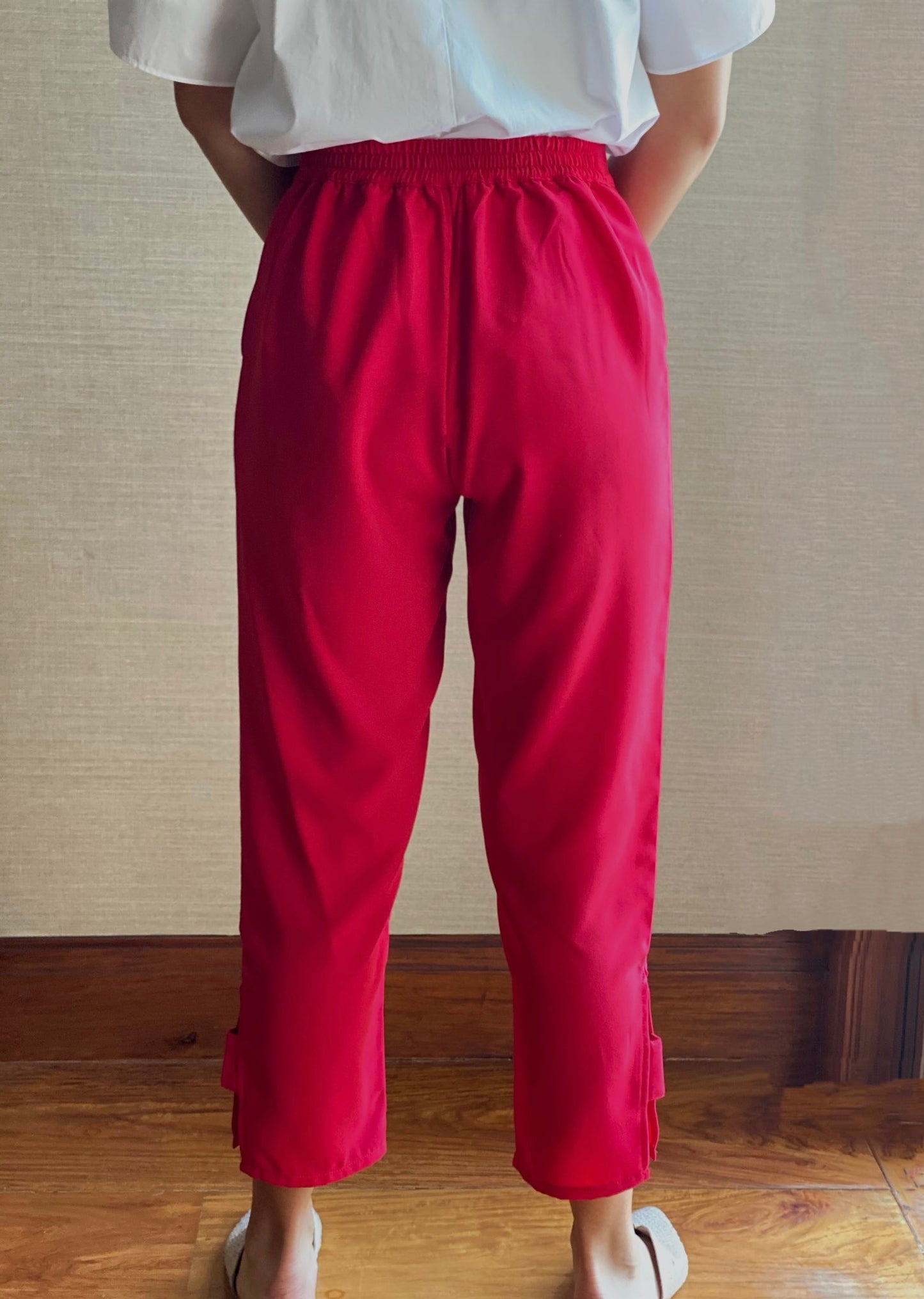 Tara (Plus Size) Inverted V-Hem Pants