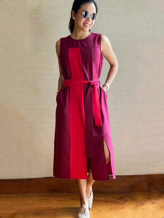 Mitch Panel Sleeveless Dress