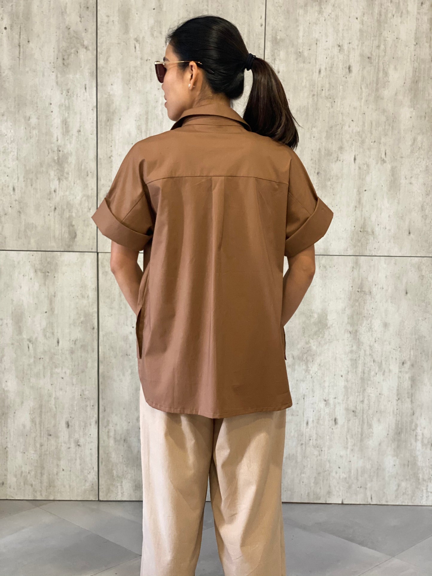 Audrey (Plus Size) Polo Top