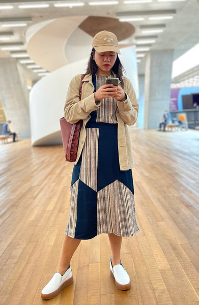 Annika Ethnic 2-Toned Skirt