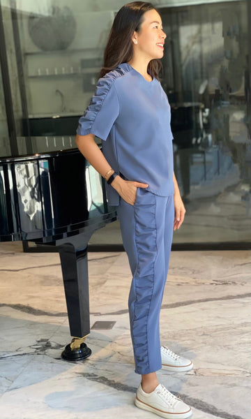 Veronica Shirred Tapered Co-ords