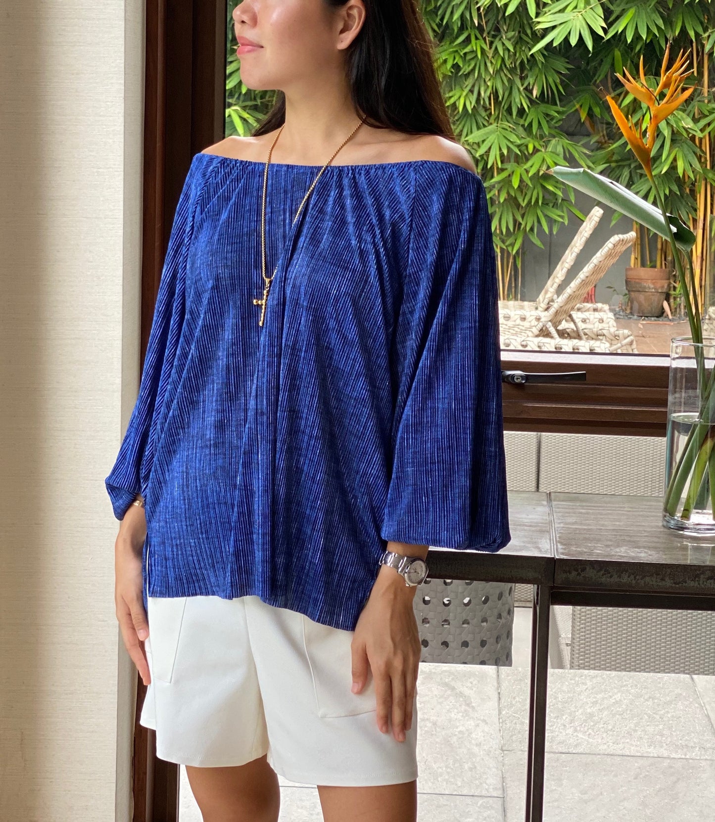Beverly Multi-Wear Pleated Top
