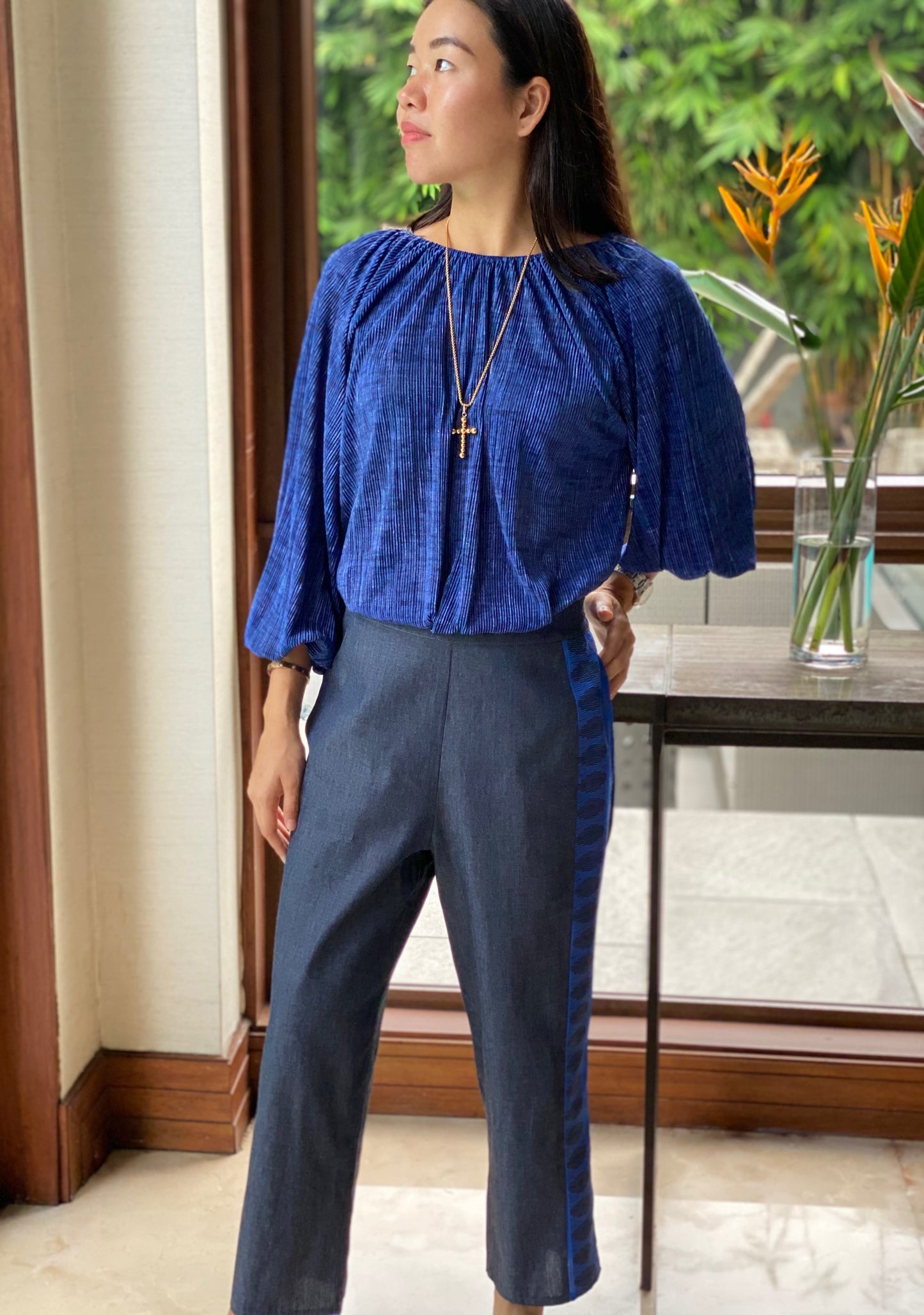 Beverly Multi-Wear Pleated Top