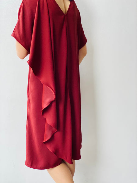Stella Reversible Draped Dress
