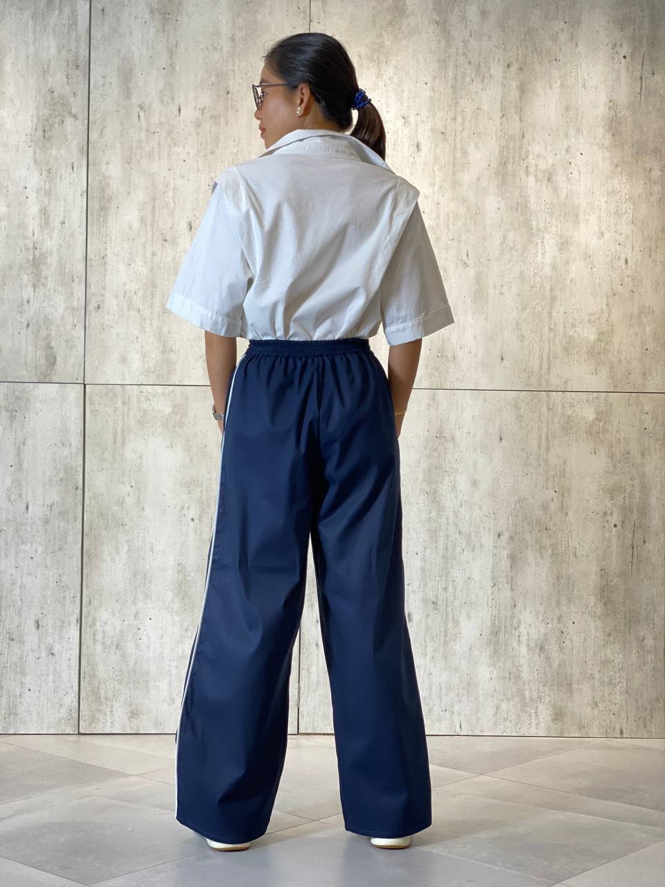 Valentina (Plus Size) Piping Pants